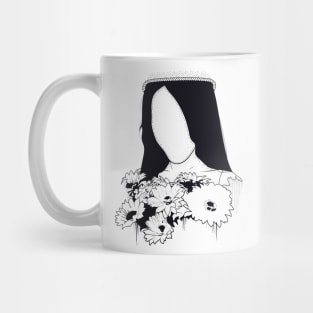 Black & white Elegant Art 12 Mug